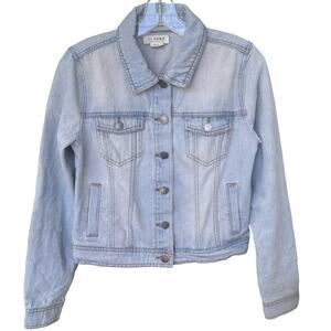 Ci Sono Denim Jacket Light Wash Jean Jacket Size Small NWOT